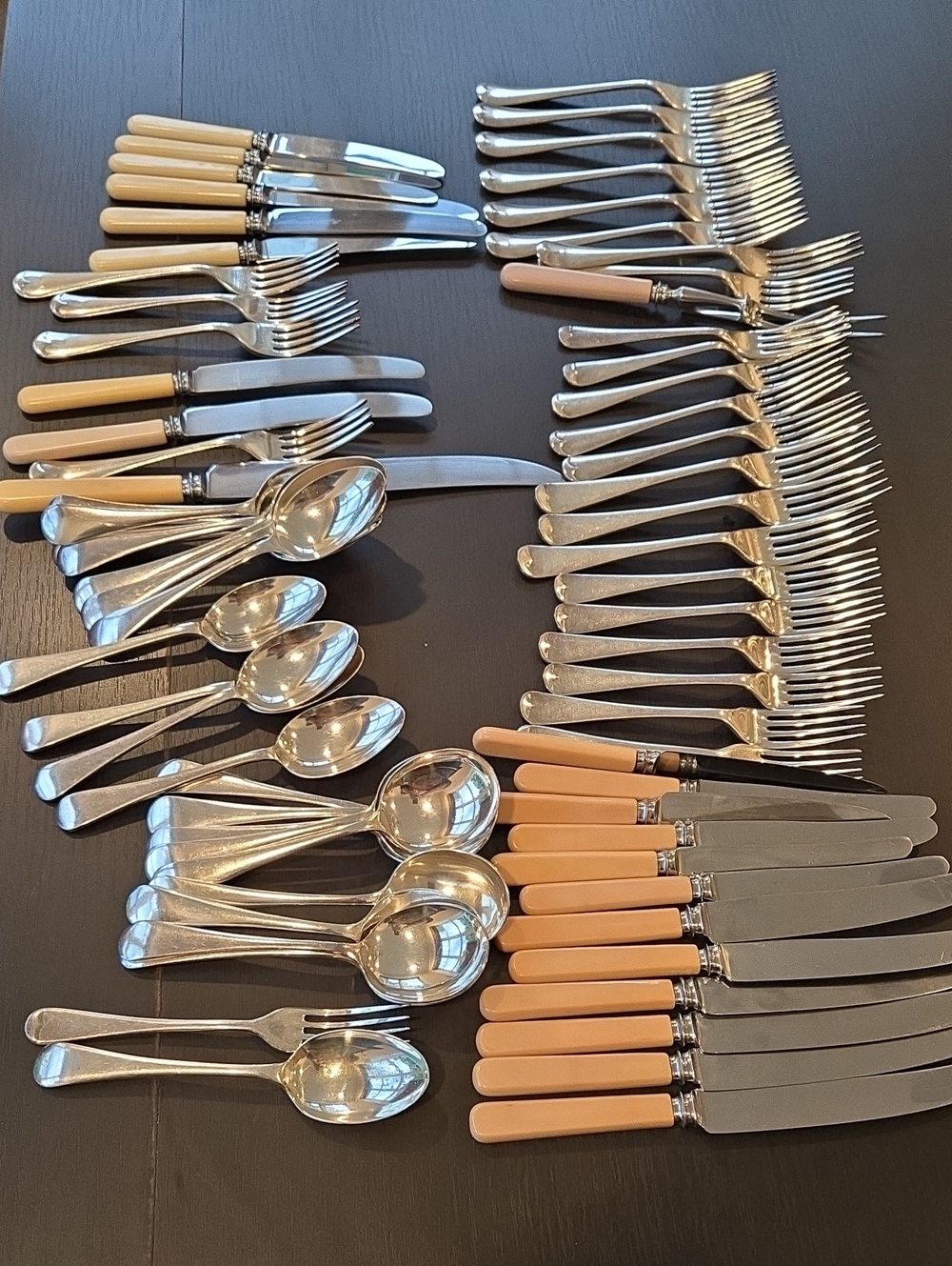 VINTAGE - EPNS Stainless Steel Flatware pieces Selection Pieces.